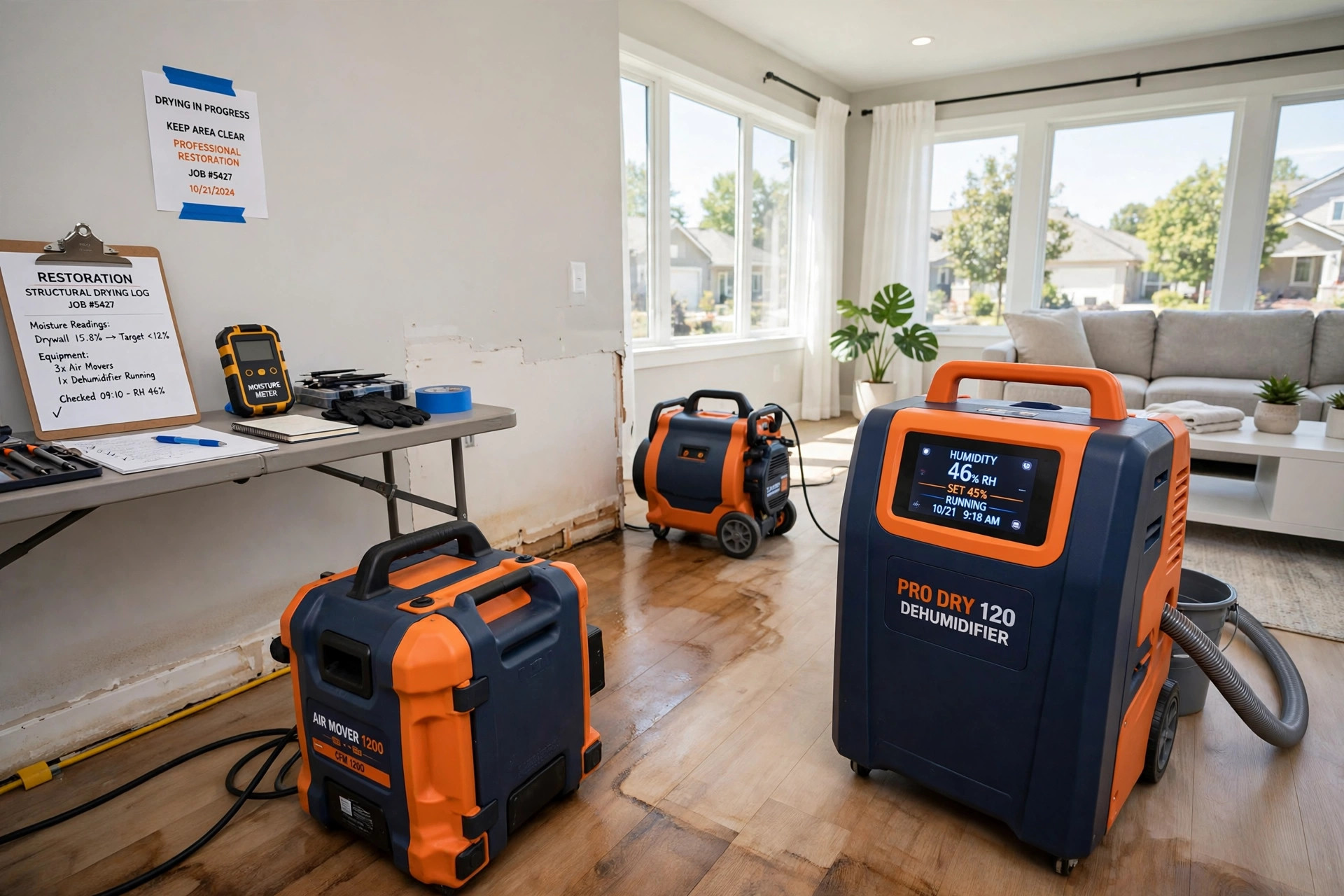 Structural Drying & Dehumidification — Spring, TX